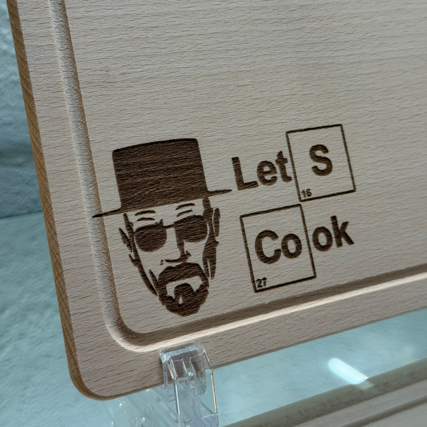 “Let’s Cook” Chopping Board