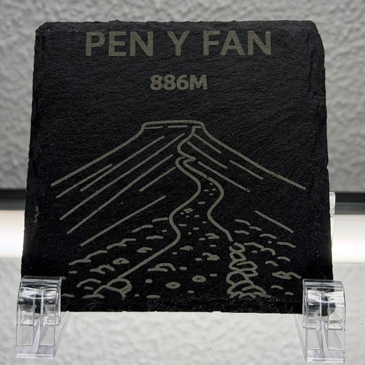 Pen y Fan Natural Slate Coaster