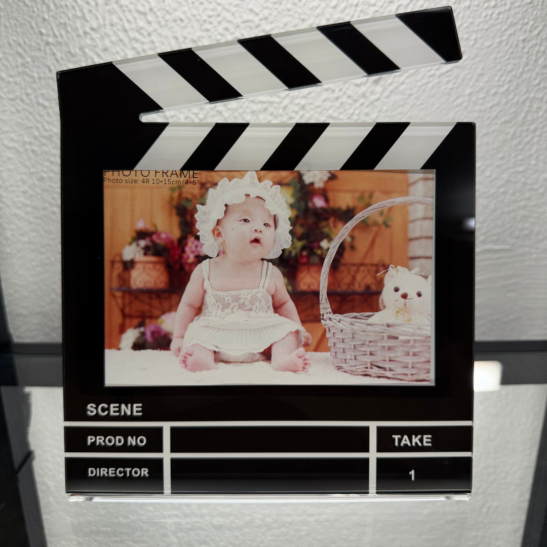 Clapperboard Photo Frame | Personalised Film Frame