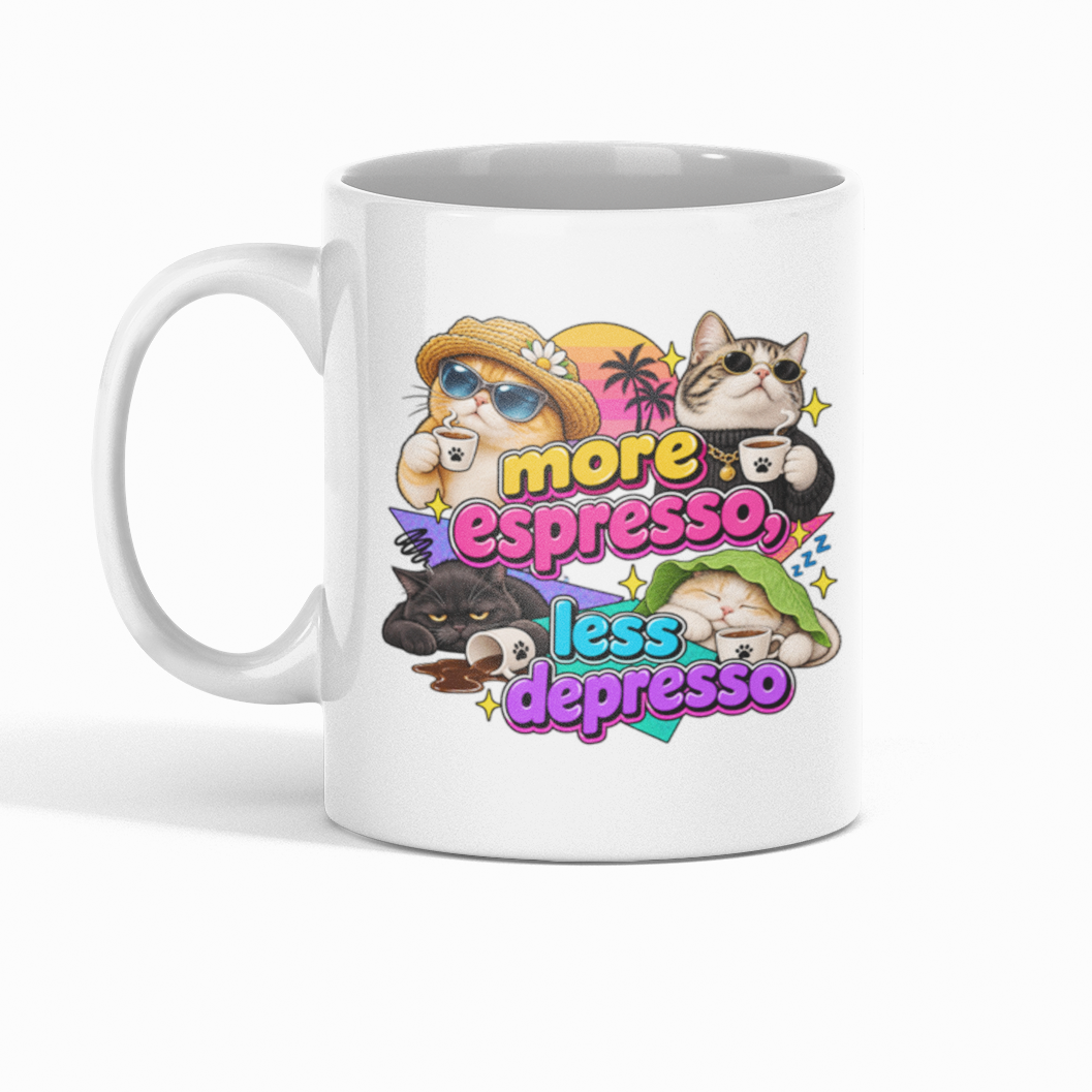 More Espresso, Less Depresso | 11oz Mug