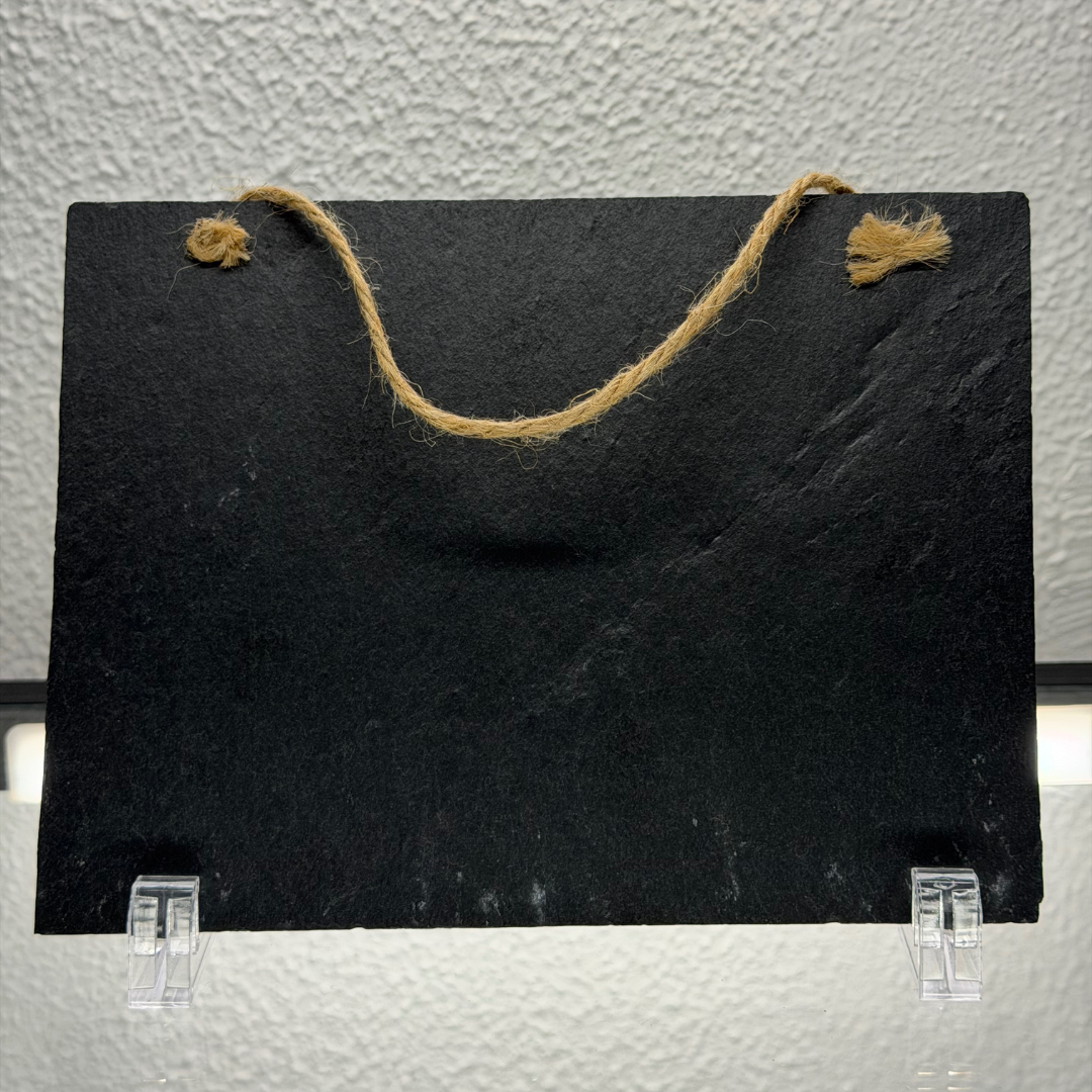 “It’s Not a F**king Shed, It’s a Bar” - Slate Bar Sign