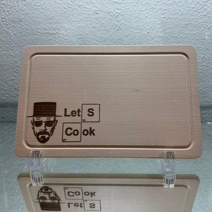 “Let’s Cook” Chopping Board