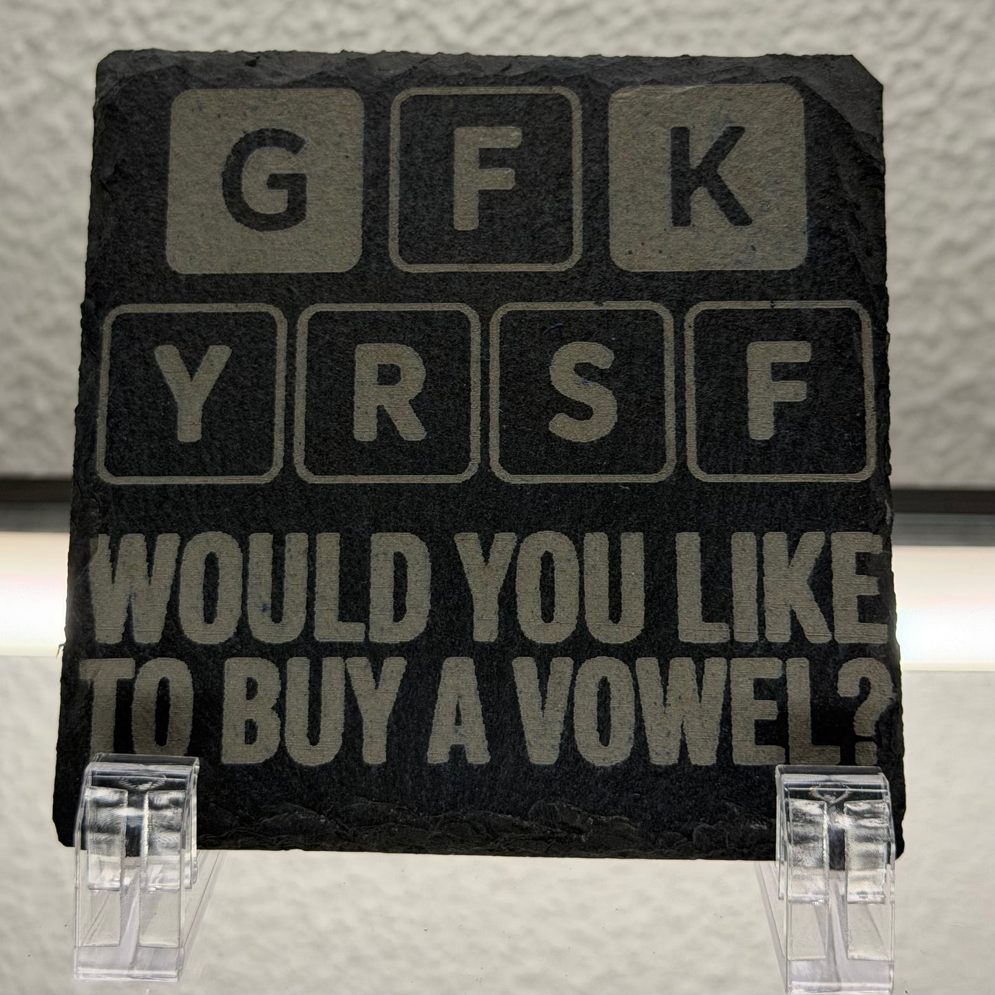 GFK YRSF | Natural Slate Coaster