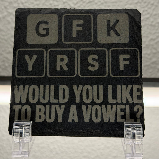 GFK YRSF | Natural Slate Coaster