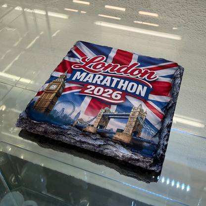 London Marathon 2026 Photo Slate