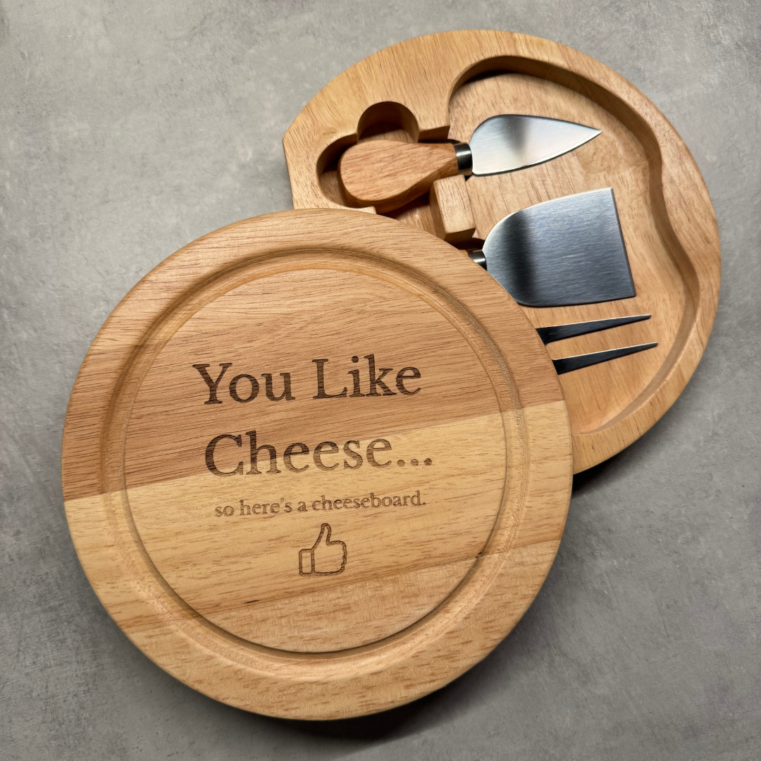 You Like Cheese... So here's a cheeseboard. | Hevea Cheeseboard (with tools)