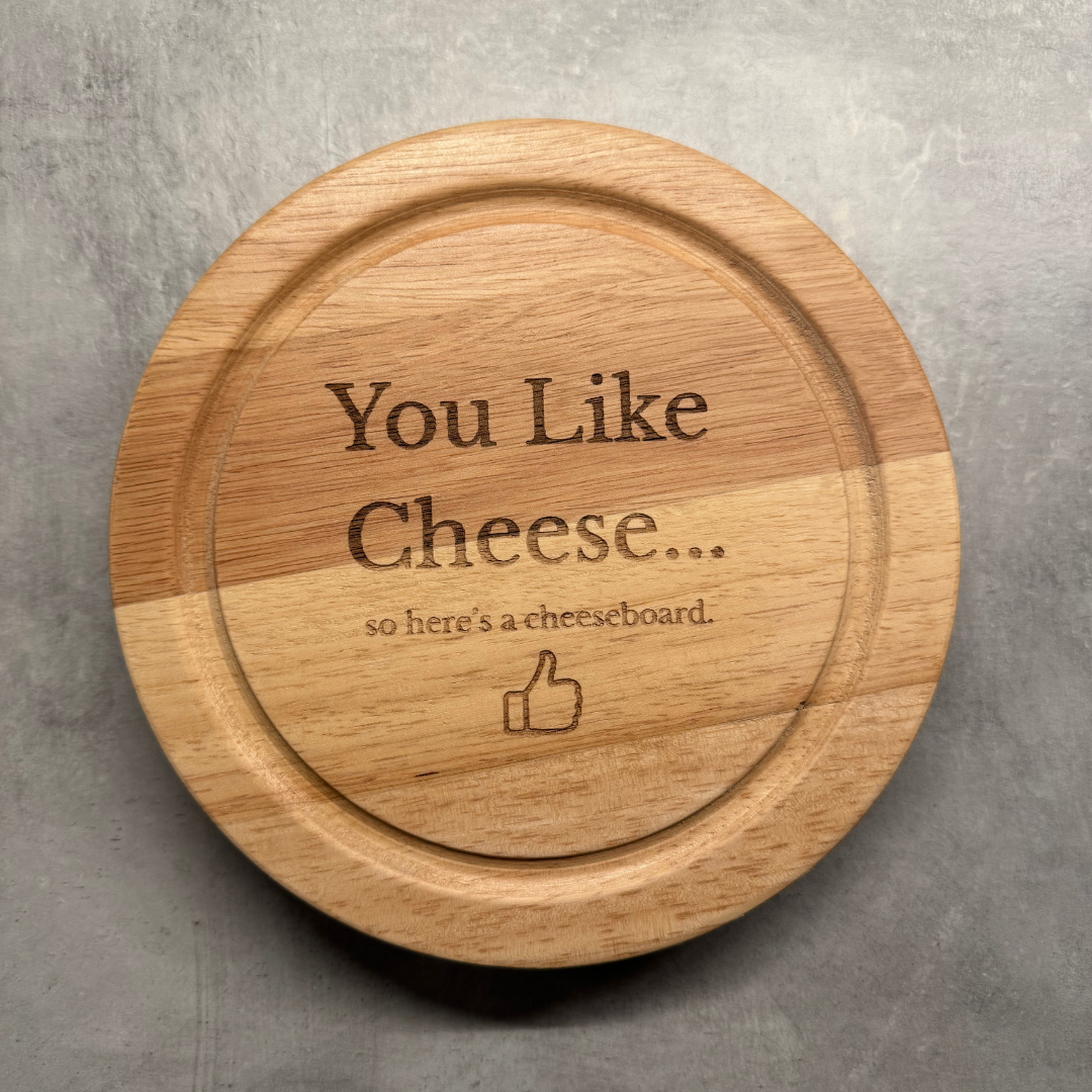 You Like Cheese... So here's a cheeseboard. | Hevea Cheeseboard (with tools)