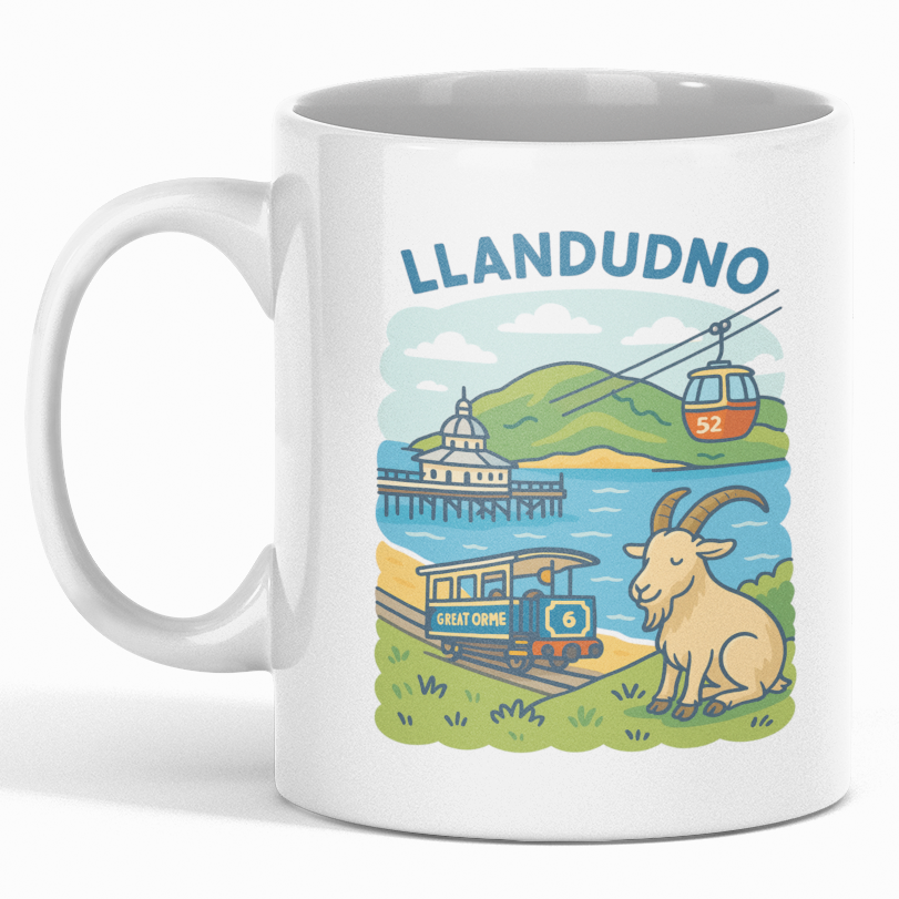Llandudno View 11oz Mug
