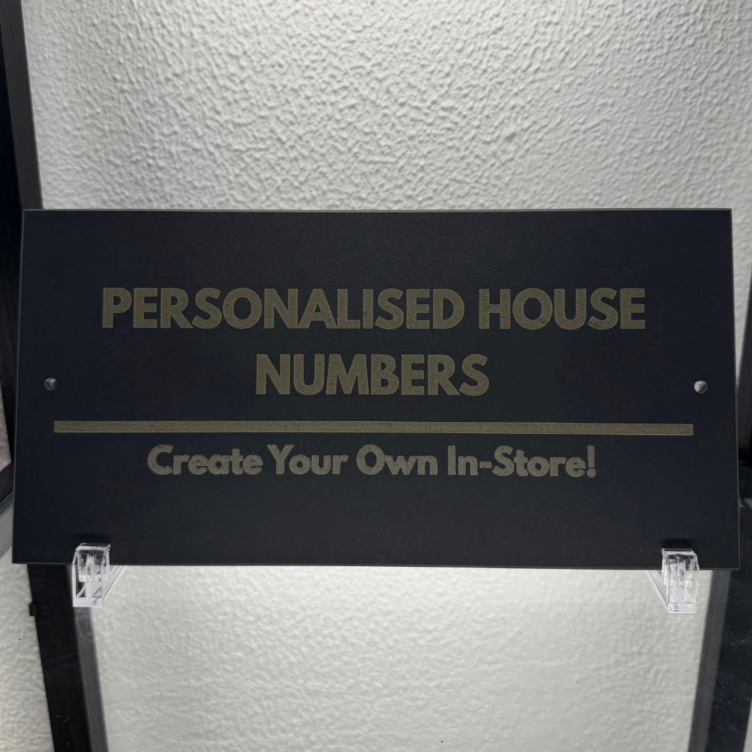 Large Slate House Sign | Personalised Engraved Door Plaque